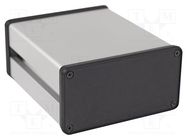 Enclosure: with panel; with keyway; 1455NC; X: 103mm; Y: 120mm HAMMOND