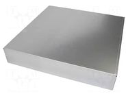 Enclosure: enclosure base; X: 432mm; Y: 432mm; Z: 76mm; 1444; natural HAMMOND
