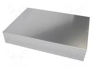 Enclosure: enclosure base; X: 305mm; Y: 432mm; Z: 76mm; 1444; natural HAMMOND