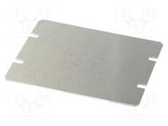 Mounting plate; steel; Series: 1444; natural 