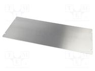 Mounting plate; steel; Series: 1444; natural 