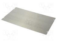 Mounting plate; steel; Series: 1444; natural 