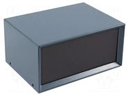 Enclosure: with panel; vented; 1426; X: 203mm; Y: 152mm; Z: 102mm HAMMOND