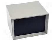 Enclosure: with panel; vented; 1426; X: 152mm; Y: 127mm; Z: 102mm HAMMOND