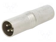 connector ADAPTER XLRM 3POLE  XLRM NEUTRIK