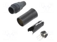 Connector: XLR; plug; male; XX; 7.5A; PIN: 5; straight; for cable NEUTRIK