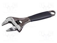 Wrench; adjustable; 170mm; Max jaw capacity: 32mm; ERGO® BAHCO