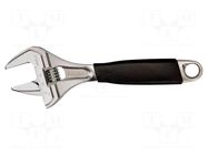 Wrench; adjustable; 218mm; Max jaw capacity: 38mm; ERGO® BAHCO