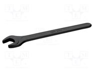 Wrench; spanner; 10mm; Overall len: 106mm; blackened keys BAHCO