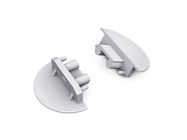 ending GROOVE10 TOPMET with hole silver