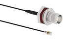 CABLE ASSY, TNC JACK-MHF1 R/A PLUG, 7.8"