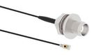 CABLE ASSY, TNC JACK-MHF1 R/A PLUG, 7.8"