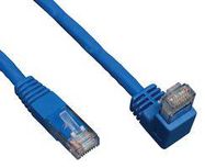 NETWORK CABLE, RJ45, CAT6, 3FT, BLU