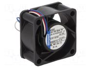 Fan: DC; axial; 12VDC; 40x40x20mm; 10m3/h; slide; 6000rpm EBM-PAPST