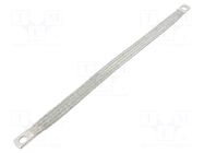 Braids; earthing tape; 16mm2; Ø1: 8.5mm; Ø2: 8.5mm; L: 0.3m HELUKABEL