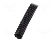 Protective tube; Size: 7; polyamide 6; black; L: 50m; PACOF PMA
