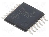 IC: digital; buffer,non-inverting; Ch: 4; CMOS,TTL; SMD; TSSOP14 ONSEMI