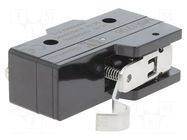 Microswitch SNAP ACTION; 15A/250VAC; 0.3A/220VDC; SPDT; ON-(ON) SPAMEL