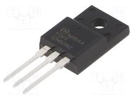 Transistor: N-MOSFET; unipolar; 600V; 7.2A; 240W; TO220FP ONSEMI