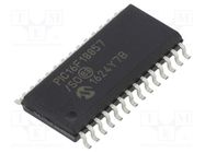 IC: PIC microcontroller; 56kB; 32MHz; 2.3÷5.5VDC; SMD; SO28; PIC16 MICROCHIP TECHNOLOGY