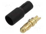 Connector: DC supply; plug; male; SH3.5; 20A; 500V; PIN: 1; straight AMASS