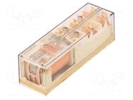 Relay: electromagnetic; NC x3 + NO x3; Ucoil: 5VDC; 6A; 6A/250VAC TE Connectivity