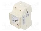Ammeter; for DIN rail mounting; I AC: 0÷1.5A; True RMS; Class: 1.5 LUMEL