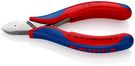 KNIPEX 77 22 115 Electronics Diagonal Cutter with multi-component grips 115 mm