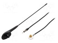 Antenna; car top; 0.45m; AM,FM; universal; 2.1m; 75Ω 4CARMEDIA