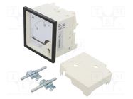 Ammeter; on panel; I DC: 0÷25A; Class: 1.5; Length: 61mm; 600V; MA17 LUMEL