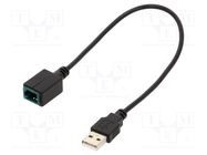 USB/AUX adapter; Mazda; Mazda 6 2014->,Mazda CX-9 2013 -> 4CARMEDIA