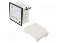 Ammeter; on panel; I DC: 0÷20A; Class: 1.5; 96x96mm CROMPTON - TE CONNECTIVITY