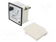 Ammeter; on panel; I AC: 0÷80A,96A,160A; Class: 1.5; 96x96mm; 15min CROMPTON - TE CONNECTIVITY