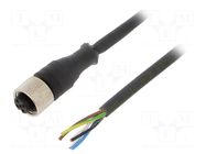 Cable: for sensors/automation; M12; PIN: 5; straight; 15m; plug TELEMECANIQUE SENSORS