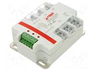 Relay: solid state; 25A; Uswitch: 24÷660VAC; 3-phase; 78x105x38mm RELPOL
