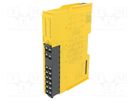 Module: safety relay; ReLy; 24VDC; for DIN rail mounting; IP20 SICK