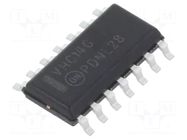 IC: digital; NOT; Ch: 6; IN: 1; CMOS; SMD; SO14; 2÷5.5VDC; -55÷125°C ONSEMI