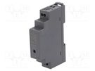 Power supply: switched-mode; for DIN rail; 15W; 12VDC; 1.25A; 83% ESPE
