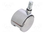 Furniture wheel; ESD; 50mm; metal RT WORK