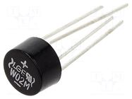 Bridge rectifier: single-phase; Urmax: 200V; If: 1.5A; Ifsm: 50A LUGUANG ELECTRONIC