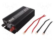 Converter: DC/AC; 800W; Uout: 230VAC; 10.5÷15.5VDC; Ppeak: 1600W VOLT POLSKA