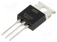 Transistor: PNP; bipolar; 80V; 4A; 60W; TO220 NTE Electronics