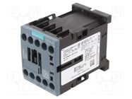 Contactor: 4-pole; NO x4; 24VAC; 9A; 3RT23; screw terminals; 690V SIEMENS