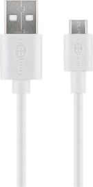 Micro-USB Fast-Charging and Sync Cable, white, 1 m - for Android devices, white
