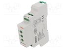 Module: voltage indicator; 3x400VAC; IP20; for DIN rail mounting POLLIN