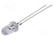 LED; amber; 5mm; 100000÷120000mcd; 8°; Front: convex; 2.3÷2.8VDC OPTOSUPPLY