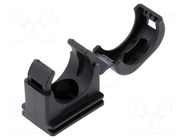 Bracket; polyamide 6; BFH; black; Size: 17; -40÷105°C PMA