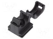 Bracket; polyamide 6; BFH; black; Size: 10; -40÷105°C PMA