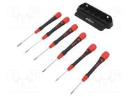 Kit: screwdrivers; precision; hex key,spherical; PicoFinish® WIHA