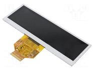 Display: TFT; 5.2"; 480x128; Illumin: LED; Dim: 140.4x49.87x3mm; RGB RAYSTAR OPTRONICS